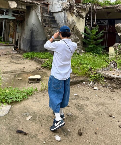 OTHERFITS(アザーフィッツ)の「ベーシックデニムバミューダパンツ(中青)(その他パンツ・メンズ・その他・LARGE/MEDIUM)」の7枚目の写真