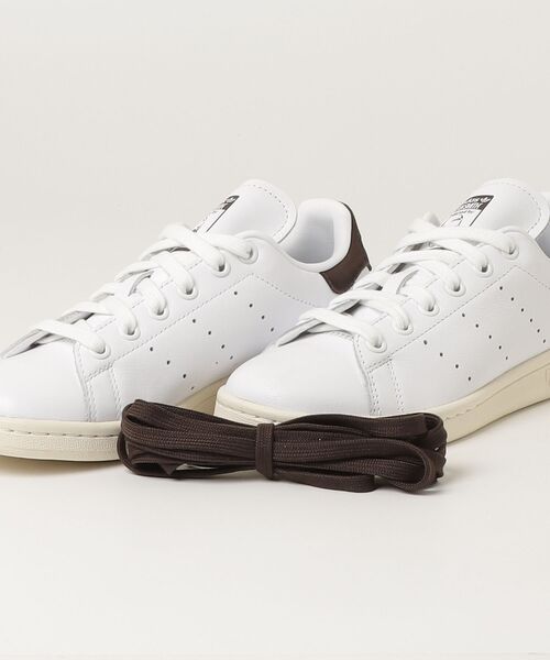 adidas（アディダス）の「スタンスミス / STAN SMITH / アディダスオリジナルス adidas Originals（スニーカー・レディース・ホワイト・26.0cm/26.5cm/25.0cm/25.5cm/24.0cm/24.5cm/28.0cm/27.0cm/27.5cm/22.0cm/22.5cm/23.0cm/23.5cm）」の11枚目の写真