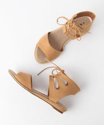 coen | レースアップサンダル2(サンダル)