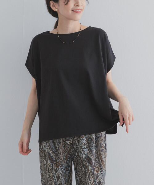 URBAN RESEARCH DOORS(アーバンリサーチドアーズ)の「バックジッププルオーバー(Tシャツ/カットソー・レディース・ブラック/オレンジ/ベージュ系その他・FREE)」の14枚目の写真