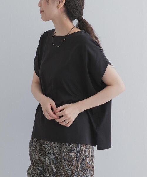URBAN RESEARCH DOORS(アーバンリサーチドアーズ)の「バックジッププルオーバー(Tシャツ/カットソー・レディース・ブラック/オレンジ/ベージュ系その他・FREE)」の13枚目の写真