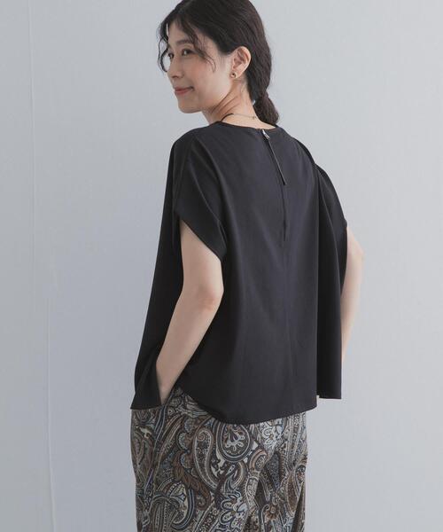 URBAN RESEARCH DOORS(アーバンリサーチドアーズ)の「バックジッププルオーバー(Tシャツ/カットソー・レディース・ブラック/オレンジ/ベージュ系その他・FREE)」の11枚目の写真
