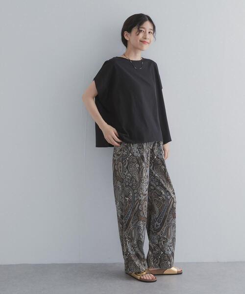 URBAN RESEARCH DOORS(アーバンリサーチドアーズ)の「バックジッププルオーバー(Tシャツ/カットソー・レディース・ブラック/オレンジ/ベージュ系その他・FREE)」の8枚目の写真