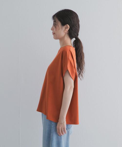 URBAN RESEARCH DOORS(アーバンリサーチドアーズ)の「バックジッププルオーバー(Tシャツ/カットソー・レディース・ブラック/オレンジ/ベージュ系その他・FREE)」の20枚目の写真