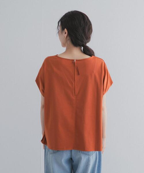 URBAN RESEARCH DOORS(アーバンリサーチドアーズ)の「バックジッププルオーバー(Tシャツ/カットソー・レディース・ブラック/オレンジ/ベージュ系その他・FREE)」の19枚目の写真