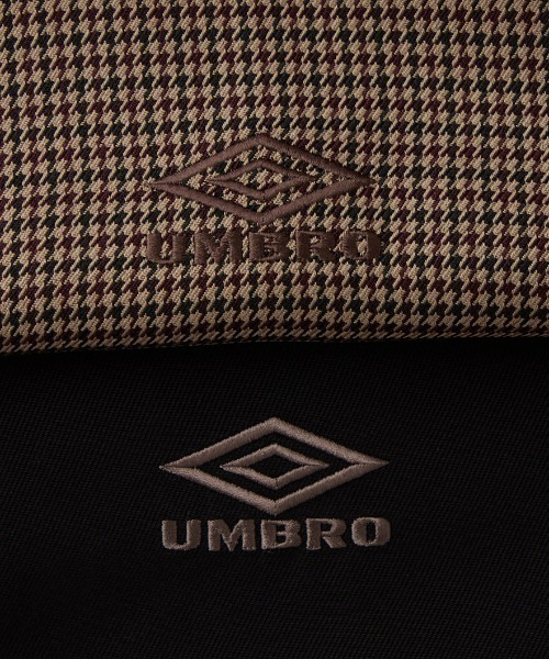 UMBRO（アンブロ）の「【WEB先行予約】[UMBRO/アンブロ] 別注 ワンポイントロゴ刺繍 ドローコードスウェット（スウェット・レディース・ブラウン/ブラック・S/XL/L/M）」の3枚目の写真