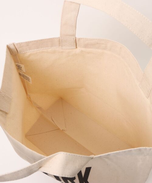 Ol' Basics(オールベーシックス)の「Ol' Basics(オール・ベーシックス) トートバッグ キャンバス NEW YORK CITY ニューヨーク ロゴ プリント 鞄 BAG アメカジ メンズ レディース ユニセックス SMサイズ(トートバッグ・レディース・ナチュラル・FREE)」の5枚目の写真