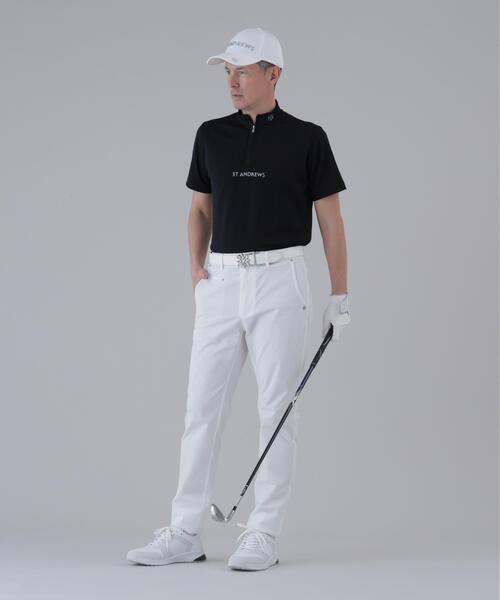 St ANDREWS（セントアンドリュース）の「【St ANDREWS】【ストレッチ】ポプリンボーダーパンツ (MENS)（その他パンツ・メンズ・ホワイト/ネイビー・L/M）」の17枚目の写真