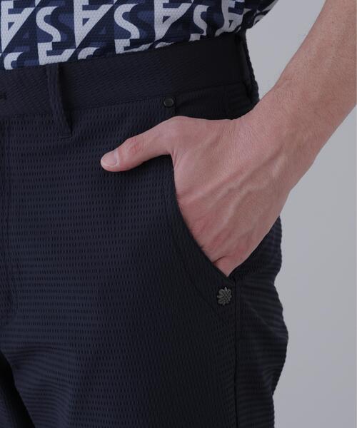 St ANDREWS（セントアンドリュース）の「【St ANDREWS】【ストレッチ】ポプリンボーダーパンツ (MENS)（その他パンツ・メンズ・ホワイト/ネイビー・L/M）」の6枚目の写真