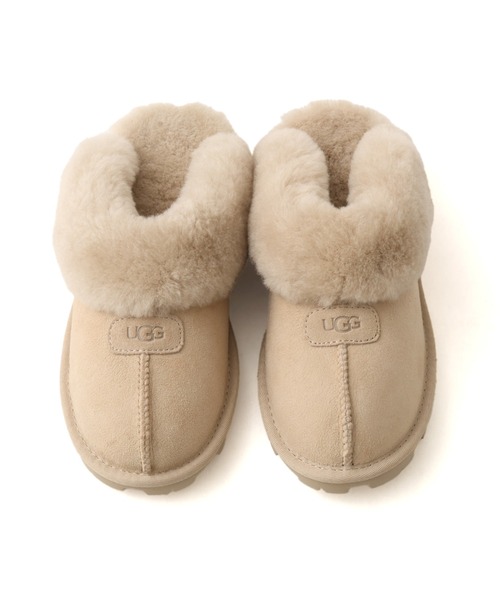 UGG(アグ)の「UGG W COQUETTE / アグ コケット(サンダル・レディース・グレイッシュベージュ・22.0cm/23.0cm/24.0cm/25.0cm)」の1枚目の写真