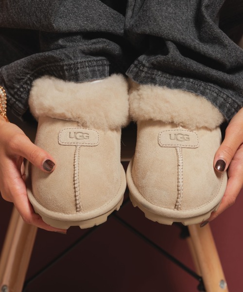 UGG(アグ)の「UGG W COQUETTE / アグ コケット(サンダル・レディース・グレイッシュベージュ・22.0cm/23.0cm/24.0cm/25.0cm)」の7枚目の写真