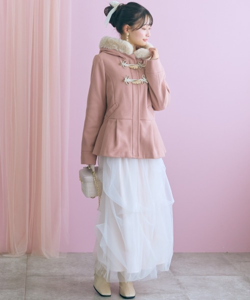 marun(マルン)の「<大きいサイズ>ボリュームシルエットチュールスカート marun(スカート・レディース・グレー/ピンク/オフホワイト・5L~6L/3L~4L/L~LL)」の22枚目の写真