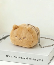 CLOTHY（クロシィ）の「【眠たそうなお顔にキュン】寝起きねこ ぬいぐるみチャーム  キーホルダー（チャーム）」