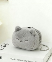 CLOTHY（クロシィ）の「【眠たそうなお顔にキュン】寝起きねこ ぬいぐるみチャーム  キーホルダー（チャーム）」