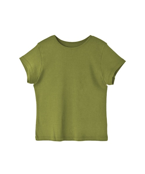 STYLE DELI(スタイルデリ)の「重ね着用カラーTシャツ(Tシャツ/カットソー・レディース・ブルー/グリーン系その他/ネイビー/パープル・M)」の13枚目の写真