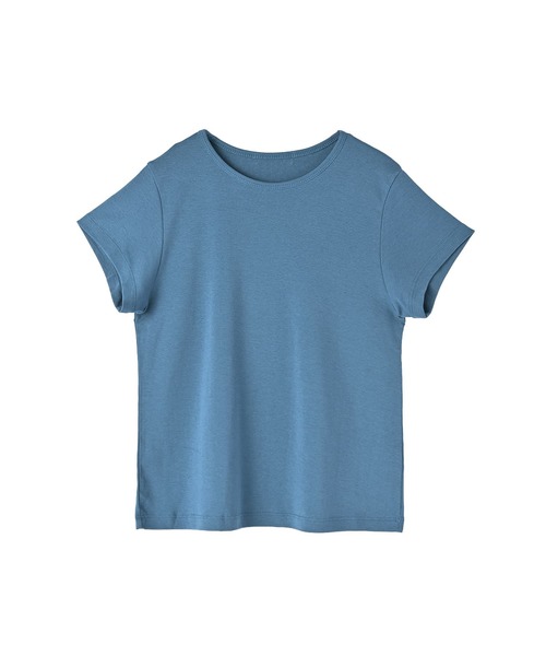 STYLE DELI(スタイルデリ)の「重ね着用カラーTシャツ(Tシャツ/カットソー・レディース・ブルー/グリーン系その他/ネイビー/パープル・M)」の14枚目の写真