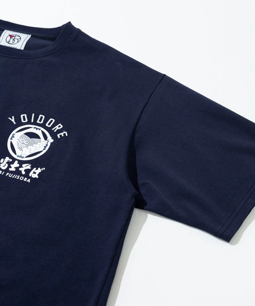 go slow caravan（ゴースローキャラバン）の「YOIDORE/酔いどれ　富士そばコラボ かけそば TEE（Tシャツ/カットソー・メンズ・ホワイト/ネイビー・MEDIUM/LARGE/X-LARGE）」の4枚目の写真