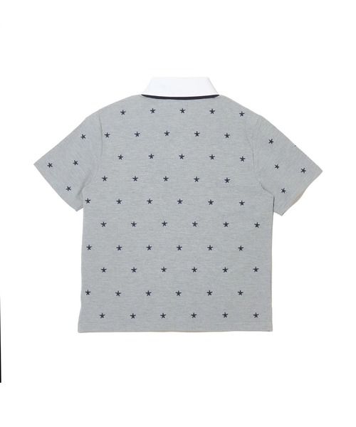 AFB（エーエフビー）の「STAR SS POLO（Tシャツ/カットソー・レディース・ネイビー/ボルドー/グレー・M）」の4枚目の写真
