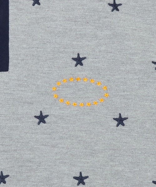 AFB（エーエフビー）の「STAR SS POLO（Tシャツ/カットソー・レディース・ネイビー/ボルドー/グレー・M）」の5枚目の写真