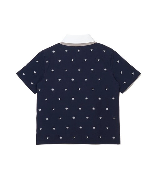 AFB（エーエフビー）の「STAR SS POLO（Tシャツ/カットソー・レディース・ネイビー/ボルドー/グレー・M）」の8枚目の写真