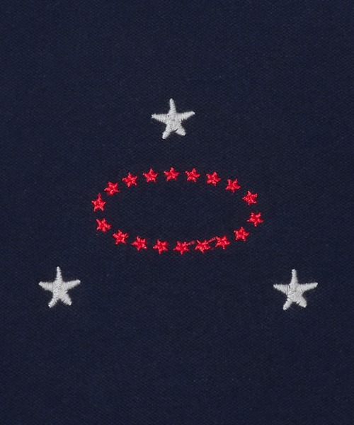 AFB（エーエフビー）の「STAR SS POLO（Tシャツ/カットソー・レディース・ネイビー/ボルドー/グレー・M）」の9枚目の写真