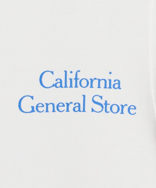 California General Store(California General Store)の「<CGS.>ロゴ プリント Tシャツ ウィメンズ(Tシャツ/カットソー・レディース・オフホワイト/ネイビー・FREE)」の9枚目の写真