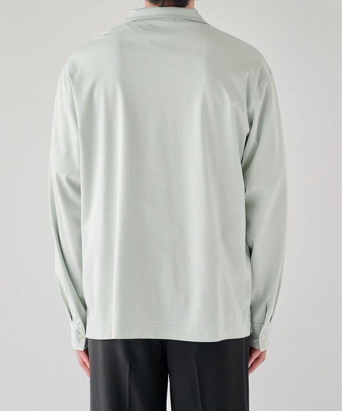 PUBLIC TOKYO(パブリックトウキョウ)の「【ZOZO限定26AW先行予約】クールタッチコットンL/S SHIRTS(シャツ/ブラウス・メンズ・ダークグレー/ブルー/ミント/イエロー・1/2)」の7枚目の写真