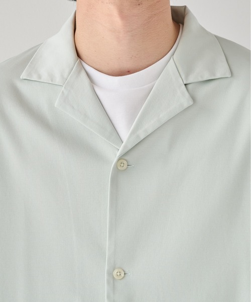 PUBLIC TOKYO(パブリックトウキョウ)の「【ZOZO限定26AW先行予約】クールタッチコットンL/S SHIRTS(シャツ/ブラウス・メンズ・ダークグレー/ブルー/ミント/イエロー・1/2)」の9枚目の写真