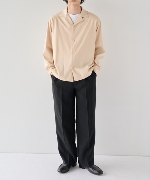 PUBLIC TOKYO(パブリックトウキョウ)の「【ZOZO限定26AW先行予約】クールタッチコットンL/S SHIRTS(シャツ/ブラウス・メンズ・ダークグレー/ブルー/ミント/イエロー・1/2)」の17枚目の写真