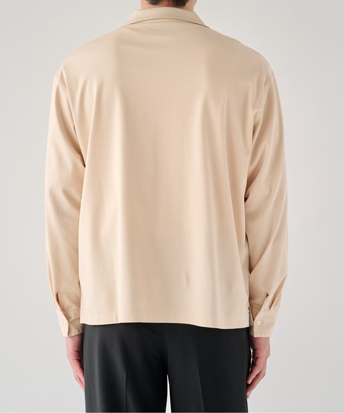 PUBLIC TOKYO(パブリックトウキョウ)の「【ZOZO限定26AW先行予約】クールタッチコットンL/S SHIRTS(シャツ/ブラウス・メンズ・ダークグレー/ブルー/ミント/イエロー・1/2)」の16枚目の写真