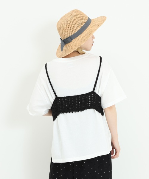 HEART MARKET(ハートマーケット)の「ハート刺繍ワイドなプリントT(Tシャツ/カットソー・レディース・ブラック/ナチュラル/ホワイト/チャコール・MEDIUM/LARGE)」の15枚目の写真