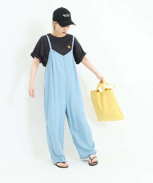 HEART MARKET(ハートマーケット)の「ハート刺繍ワイドなプリントT(Tシャツ/カットソー・レディース・ブラック/ナチュラル/ホワイト/チャコール・MEDIUM/LARGE)」の21枚目の写真