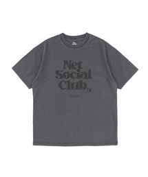 終末の蛇 OGスクラッチロゴピグメント半袖Tシャツ(グレー)