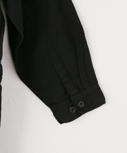 JOURNAL STANDARD(ジャーナルスタンダード)の「【HTS / エイチティーエス】 ONE-UP COLLAR OVERALLS(つなぎ/オールインワン・レディース・ブラック・46)」の5枚目の写真