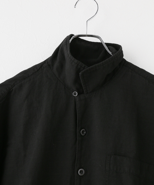 JOURNAL STANDARD(ジャーナルスタンダード)の「【HTS / エイチティーエス】 ONE-UP COLLAR OVERALLS(つなぎ/オールインワン・レディース・ブラック・46)」の6枚目の写真