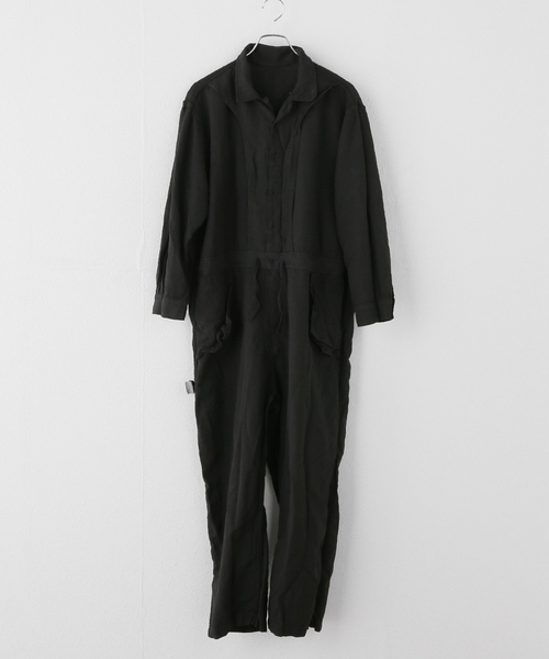 JOURNAL STANDARD(ジャーナルスタンダード)の「【HTS / エイチティーエス】 ONE-UP COLLAR OVERALLS(つなぎ/オールインワン・レディース・ブラック・46)」の11枚目の写真