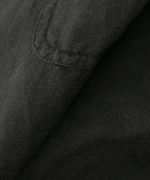 JOURNAL STANDARD(ジャーナルスタンダード)の「【HTS / エイチティーエス】 ONE-UP COLLAR OVERALLS(つなぎ/オールインワン・レディース・ブラック・46)」の7枚目の写真