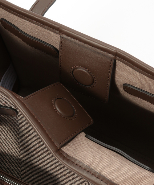 GIANNI CHIARINI(ジャンニ キアリーニ)の「《WEB限定》GIANNI CHIARINI/ ジャンニ キアリーニMARCELLA SPAGA(トートバッグ・レディース・ブラウン/ネイビー・FREE)」の10枚目の写真
