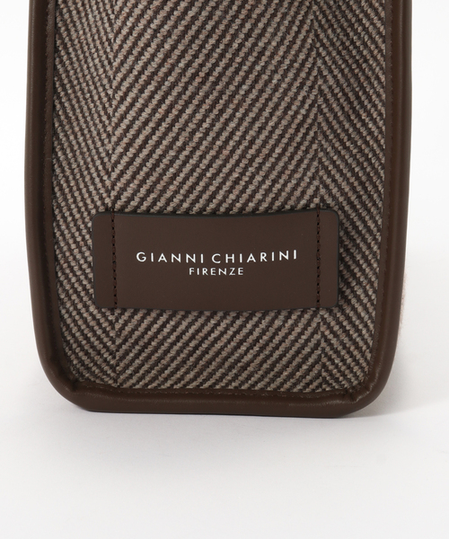 GIANNI CHIARINI(ジャンニ キアリーニ)の「《WEB限定》GIANNI CHIARINI/ ジャンニ キアリーニMARCELLA SPAGA(トートバッグ・レディース・ブラウン/ネイビー・FREE)」の11枚目の写真