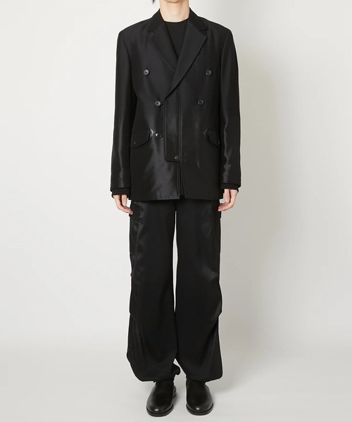 TAAKK(ターク)の「【TAAKK】TAILORED N-3B JACKET(テーラードジャケット・メンズ・ブラック/ブラウン・2/3)」の10枚目の写真