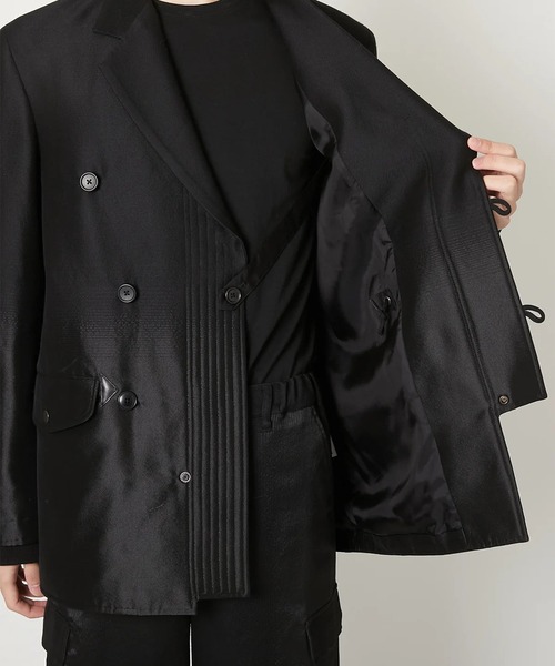 TAAKK(ターク)の「【TAAKK】TAILORED N-3B JACKET(テーラードジャケット・メンズ・ブラック/ブラウン・2/3)」の11枚目の写真