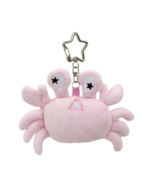 WEGO(ウィゴー)の「WEGO/ハッピ~マリンモンスターぬいぐるみキーホルダー(生活家電・レディース・レッド/ピンク/レッド系その他/ブルー・FREE)」の2枚目の写真