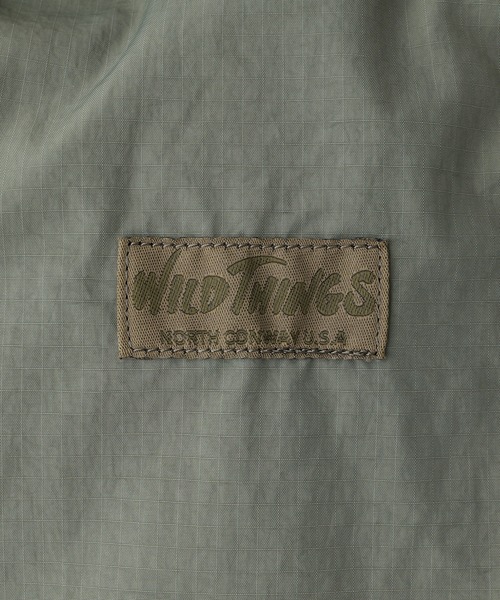 WILD THINGS（ワイルドシングス）の「トートとリュックの2WAY【WILD THINGS】EASY TOTE RUCK リップストップナイロン デイパック（バックパック/リュック・レディース・ブラック/ベージュ/カーキ・ONE SIZE）」の17枚目の写真