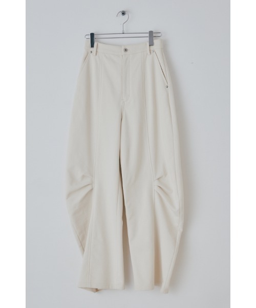 Muel Chic(ミュエルシック)の「Noct pants ノクトパンツ(その他パンツ・レディース・ブラック/アイボリー/チャコールグレー・SMALL/MEDIUM)」の4枚目の写真
