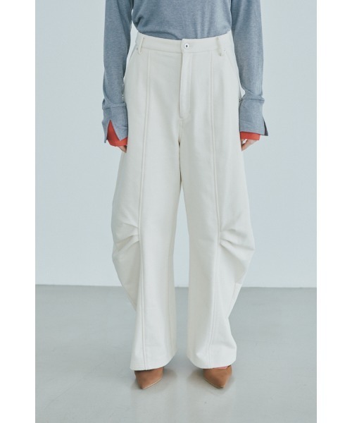 Muel Chic(ミュエルシック)の「Noct pants ノクトパンツ(その他パンツ・レディース・ブラック/アイボリー/チャコールグレー・SMALL/MEDIUM)」の18枚目の写真