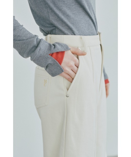 Muel Chic(ミュエルシック)の「Noct pants ノクトパンツ(その他パンツ・レディース・ブラック/アイボリー/チャコールグレー・SMALL/MEDIUM)」の14枚目の写真