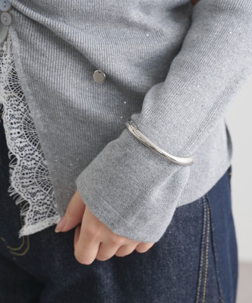 セール】BASENOTES / ベースノート dent curve bangle BN-H030