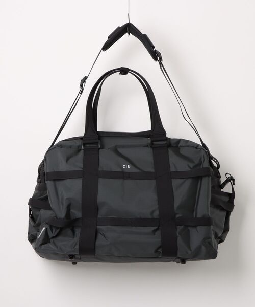CIE(シー)の「【CIE】GRID-0 DUFFLE BAG-01(ボストンバッグ・メンズ・チャコールグレー/ライトグレー・FREE)」の1枚目の写真