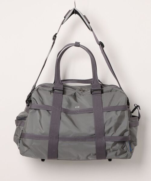 CIE(シー)の「【CIE】GRID-0 DUFFLE BAG-01(ボストンバッグ・メンズ・チャコールグレー/ライトグレー・FREE)」の2枚目の写真