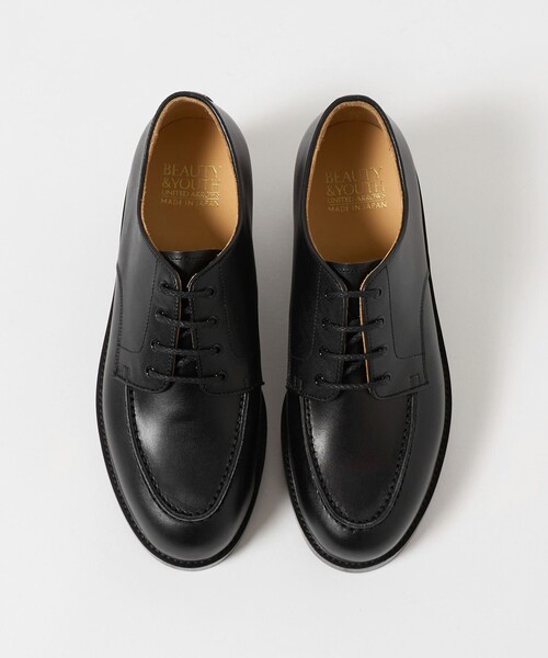 BEAUTY&YOUTH UNITED ARROWS(ビューティーアンドユースユナイテッドアローズ)の「フレンチ Uチップ シューズ(ドレスシューズ・メンズ・ブラック・8/7/7h/8h/9h/9)」の6枚目の写真